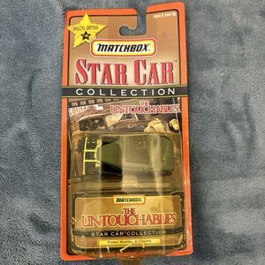 1999 Matchbox Star Car Collection SE #16 The Untouchables Ford Model A Coupe